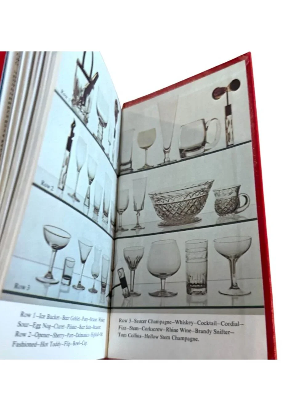 Mr Boston Deluxe Official Bartenders Guide Sixty First Edition Red Hardcover